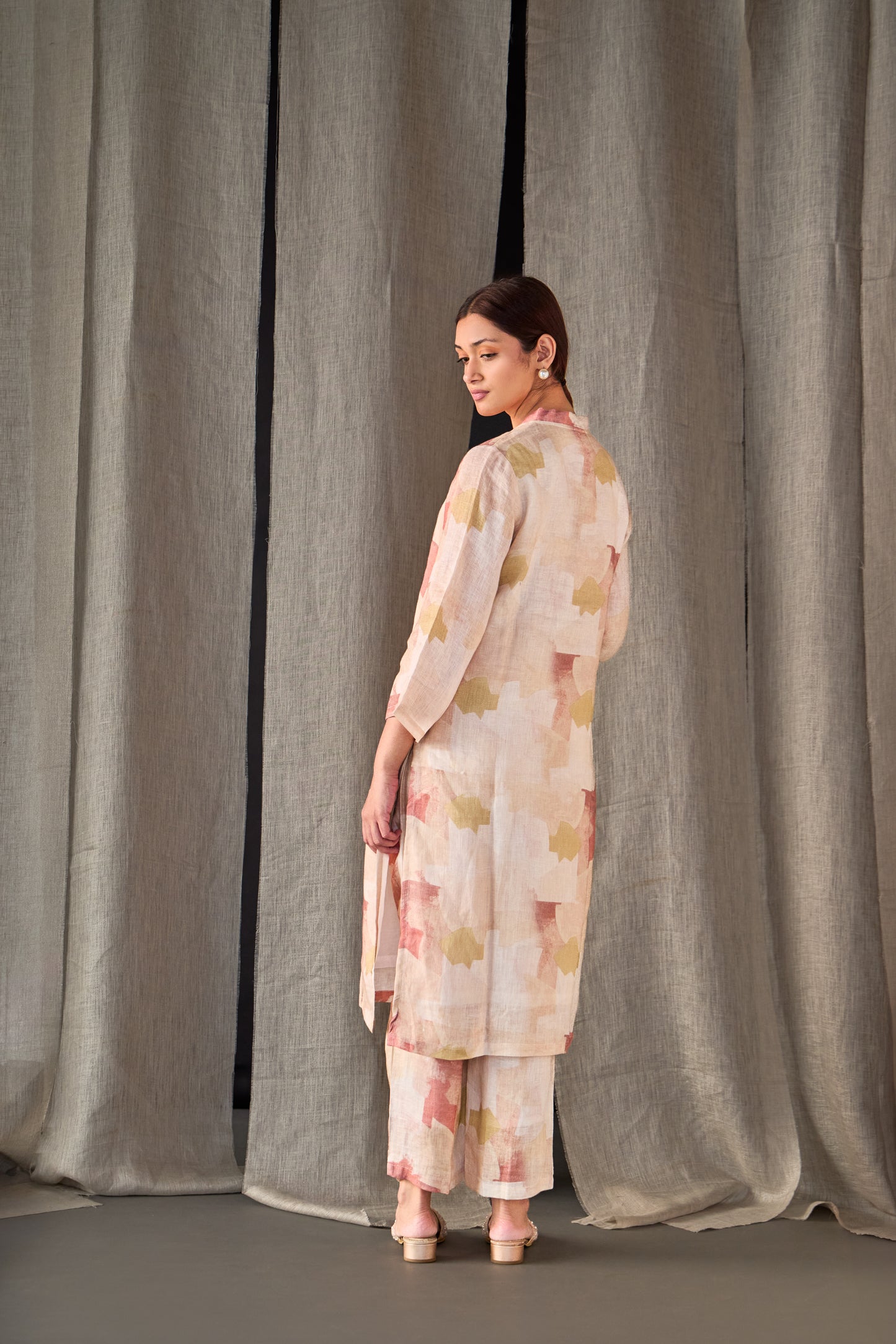 Italian Clay Pure Hemp Kurta Set
