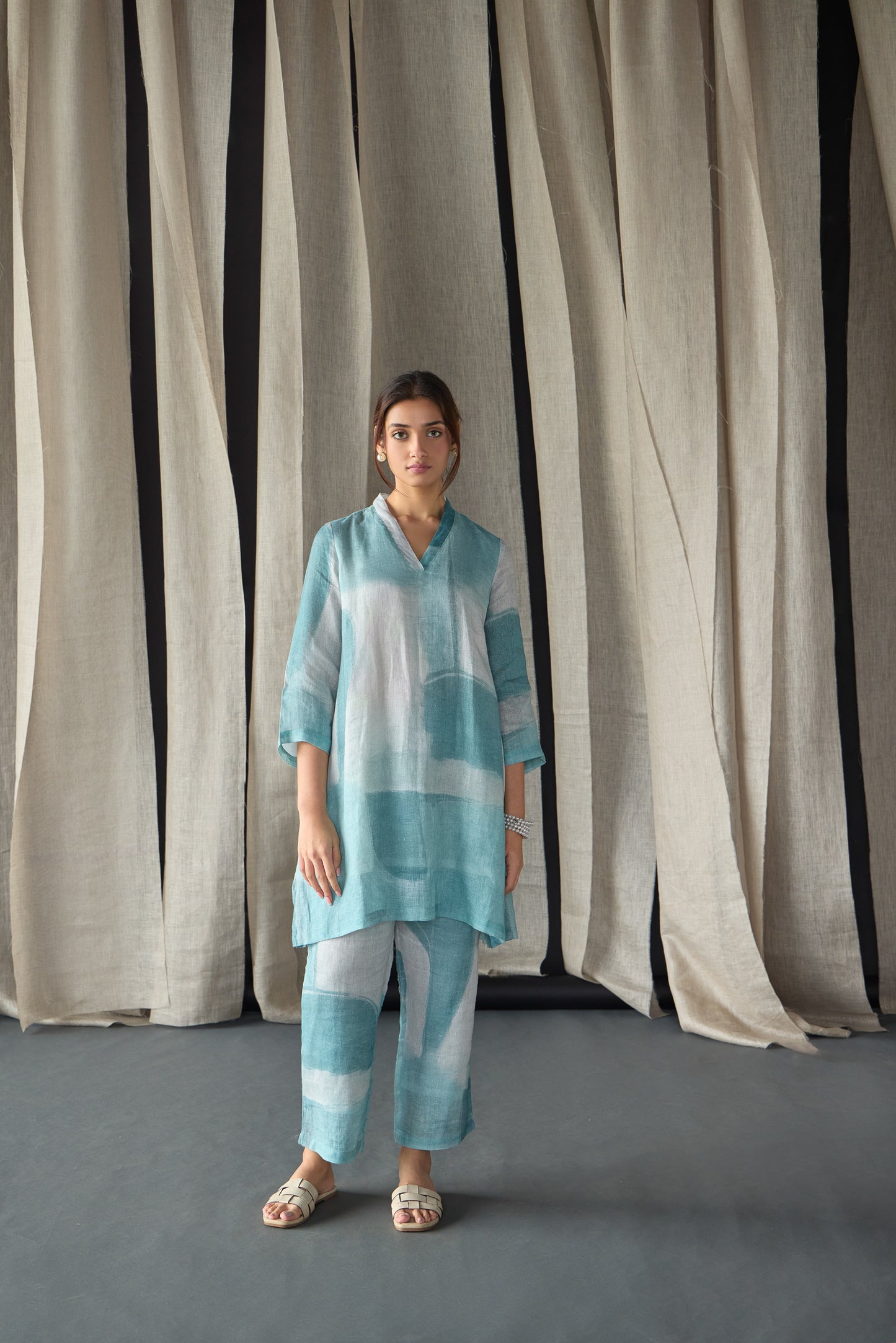 Pure Hemp Co-ord Set-Blue