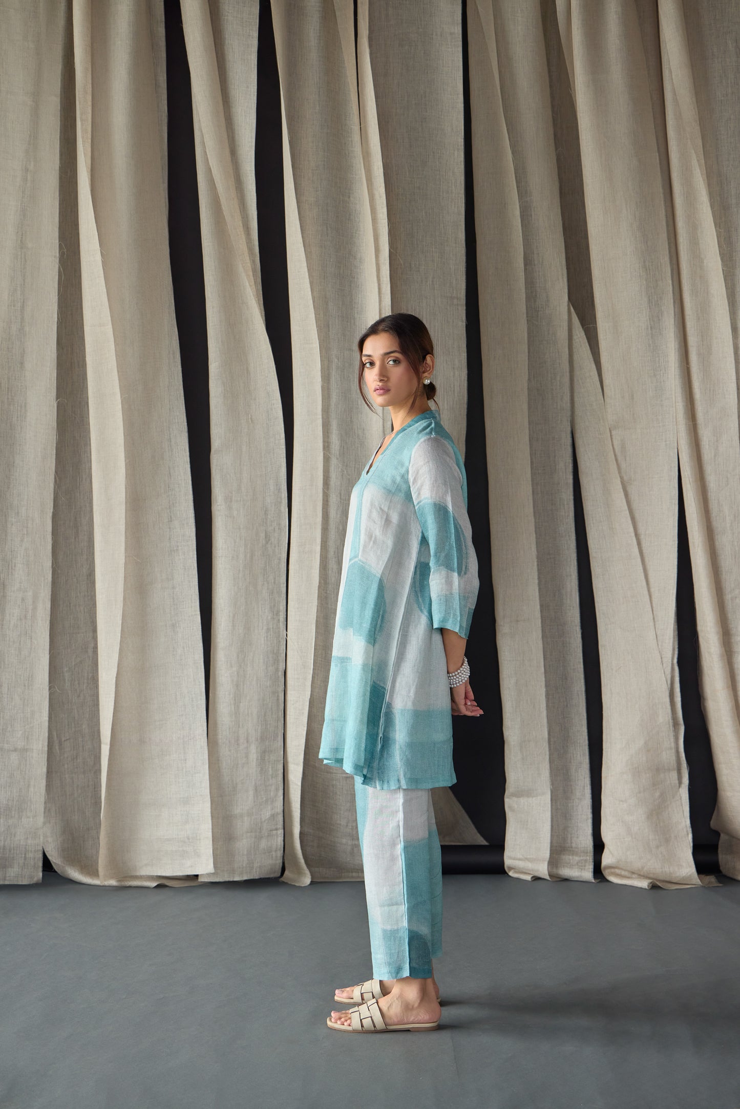 Pure Hemp Co-ord Set-Blue