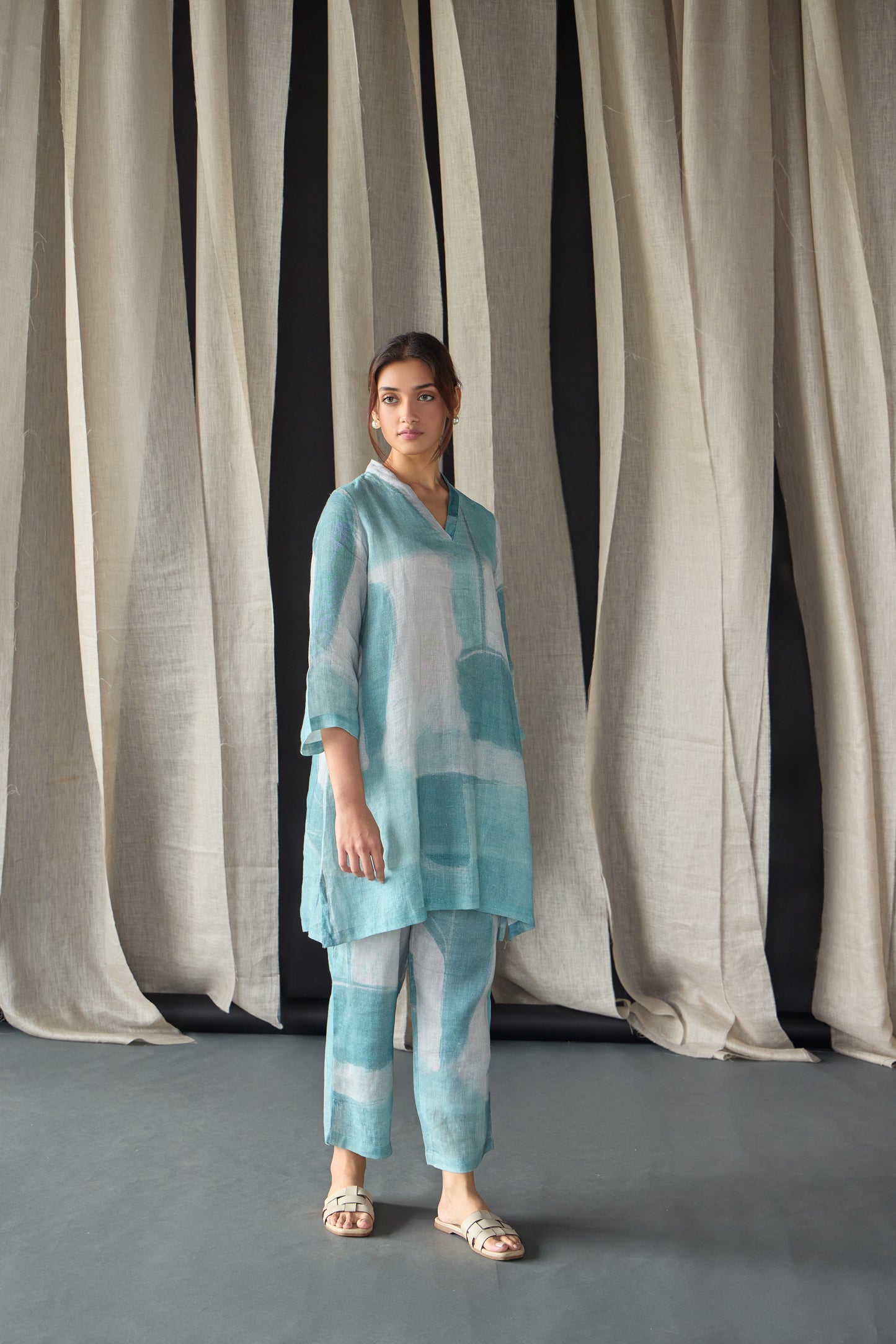 Pure Hemp Co-ord Set-Blue