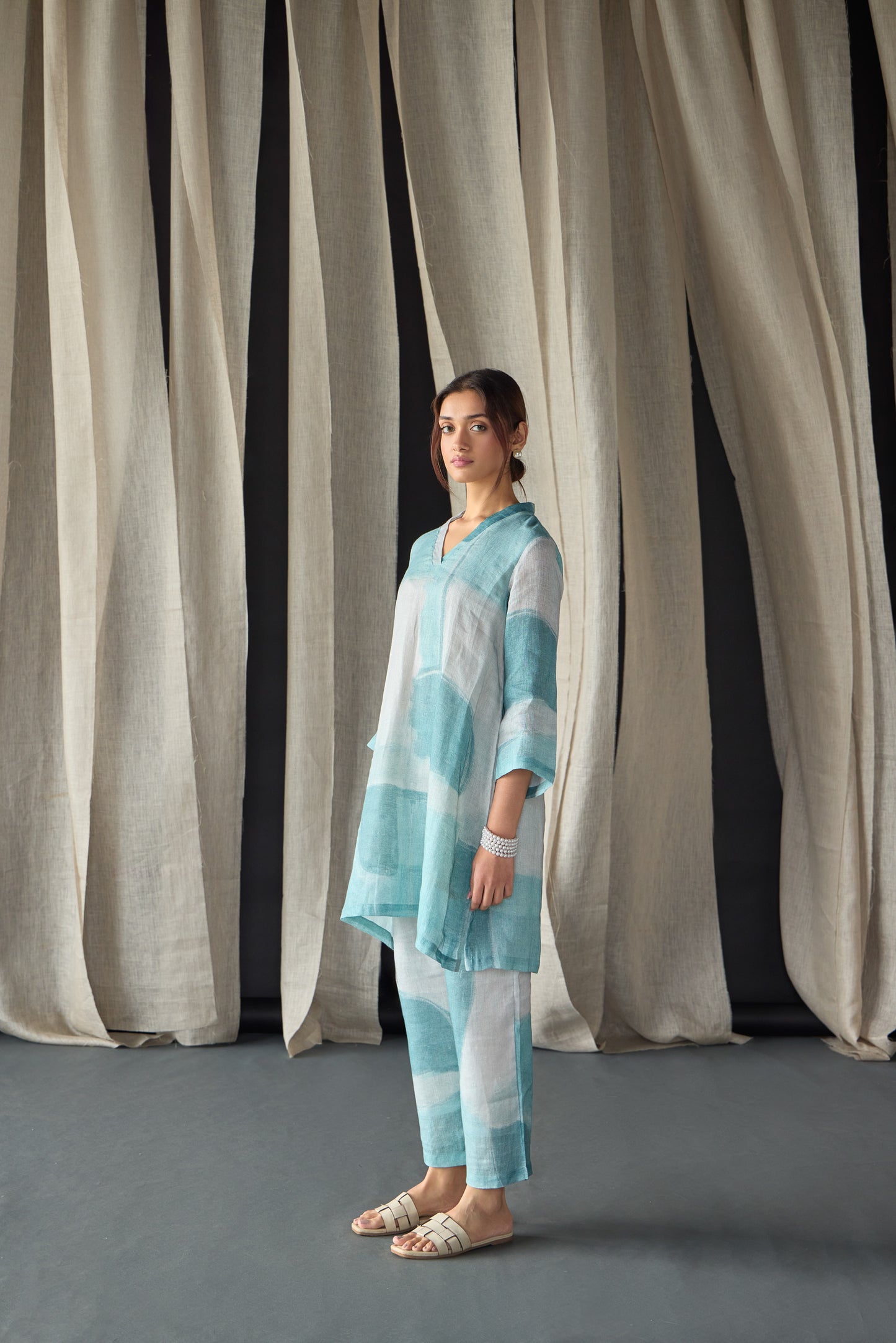 Pure Hemp Co-ord Set-Blue
