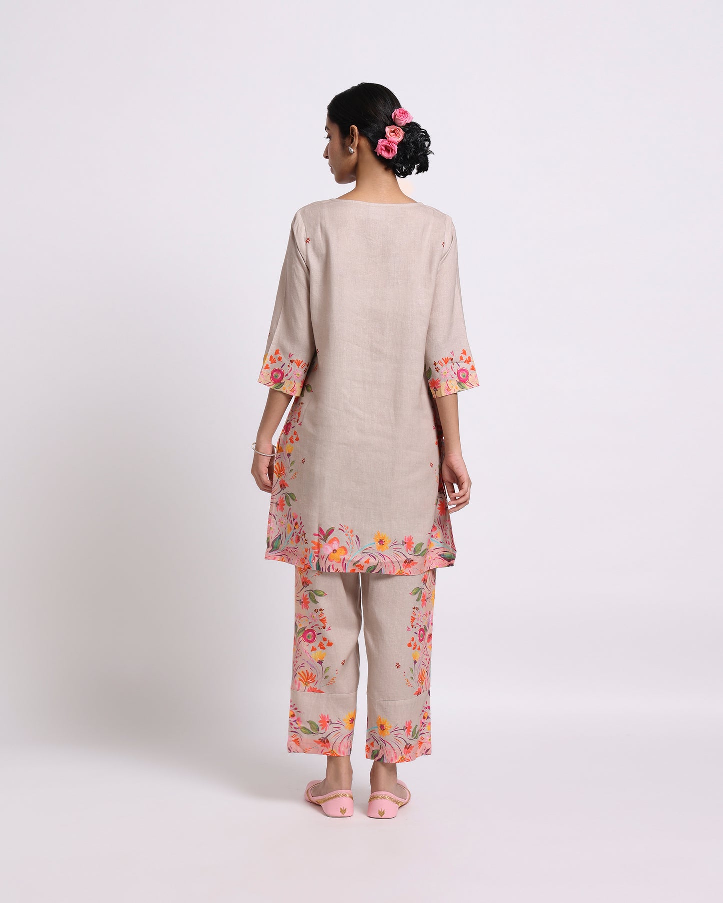 Mocha Romance Linen Set