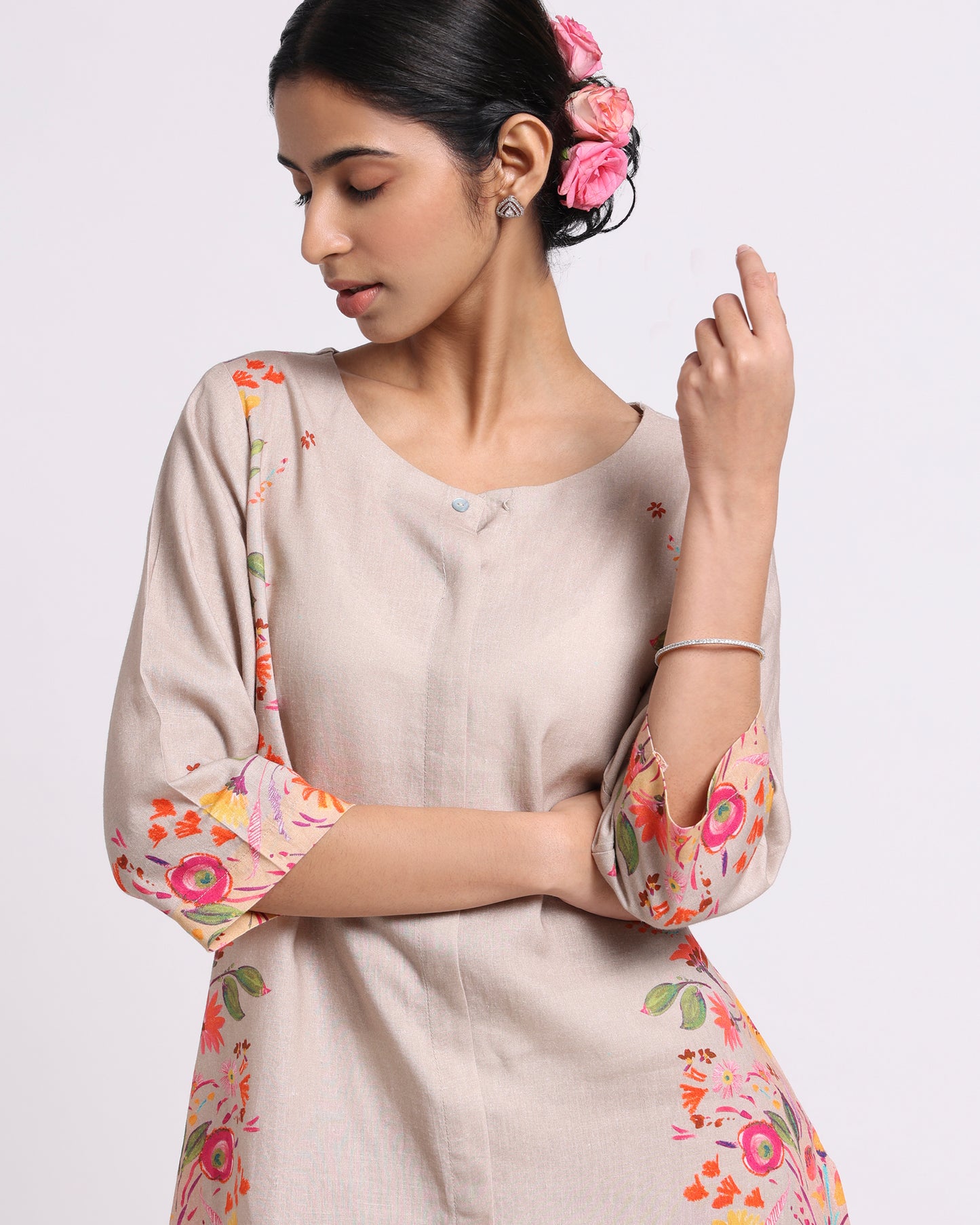 Mocha Romance Linen Set