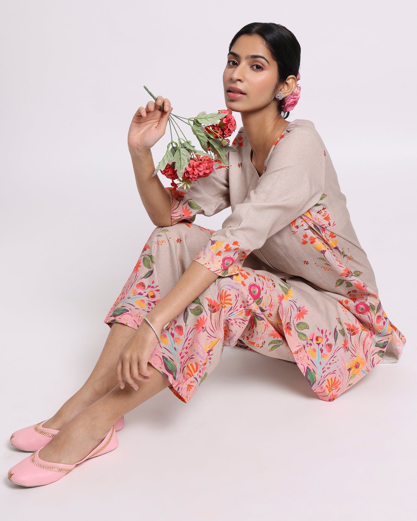 Mocha Romance Linen Set