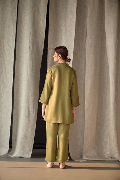 Olive Applique Co-ord Set