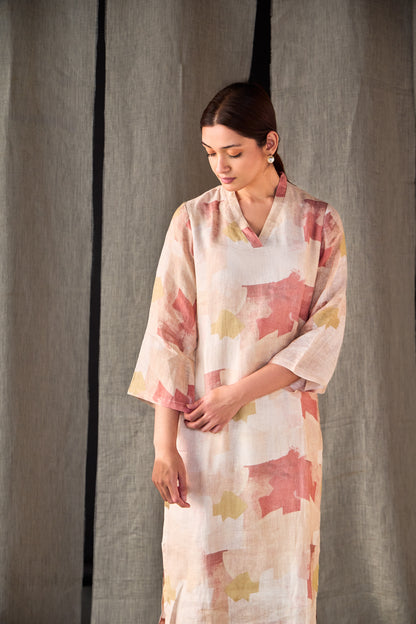 Italian Clay Pure Hemp Kurta Set