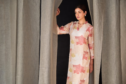 Italian Clay Pure Hemp Kurta Set